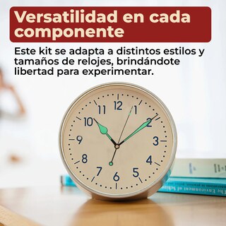 Foto 4 | Foto 4 | Mecanismo Para Reloj De Pared Silencioso Con Movimiento De Cuarzo