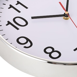 Foto 2 | Foto 2 | Reloj De Pared Plumeet Silent De 30 Cm, Cuarzo, No Hace Tictac, Negro - Venta Internacional.