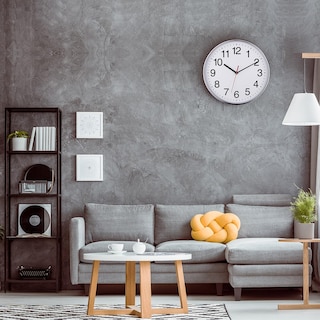 Foto 7 | Foto 7 | Reloj De Pared Plumeet Silent De 30 Cm, Cuarzo, No Hace Tictac, Negro - Venta Internacional.