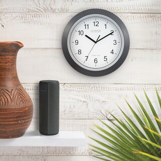 Foto 6 | Foto 6 | Reloj De Pared La Crosse Technology Wt-3129b Atomic 30 Cm Negro - Venta Internacional.