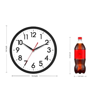 Foto 2 | Foto 2 | Reloj De Pared Akcisot De 35 Cm Silencioso No Hace Tictac Funciona Con Pilas - Venta Internacional.