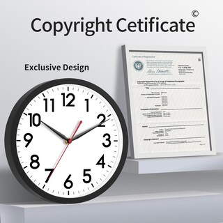 Foto 5 | Foto 5 | Reloj De Pared Akcisot De 35 Cm Silencioso No Hace Tictac Funciona Con Pilas - Venta Internacional.