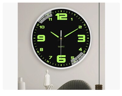 Foto 3 | Foto 3 | Reloj De Pared Con Luz Nocturna Reloj De Pared Digital