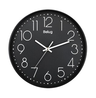 Foto 1 | Foto 1 | Reloj De Pared Digital Decoracion Pared Moderno Cuarzo 30cm Negro