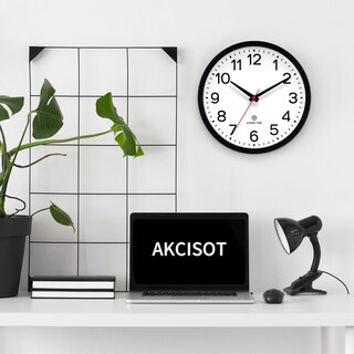 Foto 6 | Foto 6 | Reloj De Pared Akcisot Atomic 30 Cm Analógico Para Cocina Interior - Venta Internacional.
