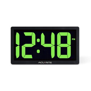 Foto 1 | Foto 1 | Reloj Digital Acurite 75112m Led De 10 Pulgadas Con Atenuación Automática  Verde - Venta Internacional.
