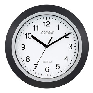 Foto 1 | Foto 1 | Reloj De Pared La Crosse Technology Wt-3102b 25 Cm Negro/plateado - Venta Internacional.