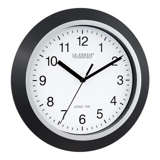 Foto 3 | Foto 3 | Reloj De Pared La Crosse Technology Wt-3102b 25 Cm Negro/plateado - Venta Internacional.