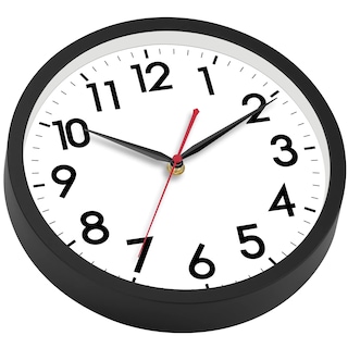 Foto 6 | Foto 6 | Reloj De Pared Akcisot De 45 Cm Grande Silencioso No Hace Tictac Negro - Venta Internacional.