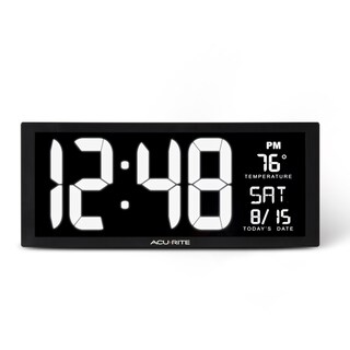 Foto 1 | Foto 1 | Reloj Digital Acurite 75159m Led Blanco Grande De 14 5 Pulgadas - Venta Internacional.