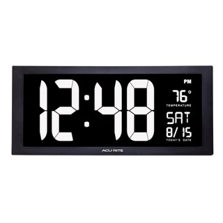 Foto 1 | Foto 1 | Reloj Led Acurite 76102m Con Temperatura Y Fecha De 18 Cm - Venta Internacional.