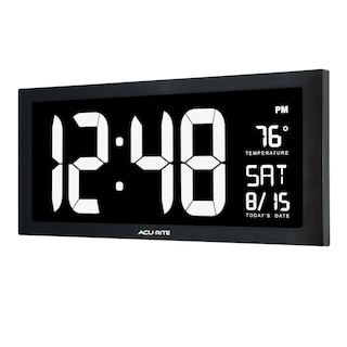 Foto 2 | Foto 2 | Reloj Led Acurite 76102m Con Temperatura Y Fecha De 18 Cm - Venta Internacional.
