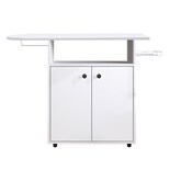 Tabla para Planchar KingHouse con Gabinete 2 Puertas de Almacenamiento