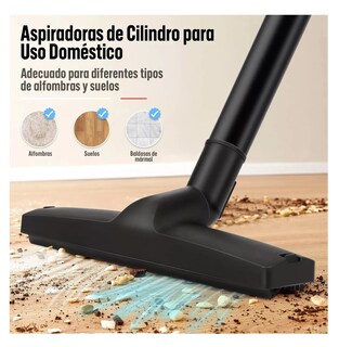 Foto 3 | Foto 3 | Aspiradora Potente De Cilindro Para Casa 17 Kpa Negro/rojo