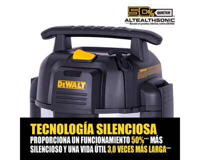 Foto 3 | Foto 3 | Aspiradora Dewalt Metal Silenciosa Steal 5 gal 4hp Dxv05s-qt