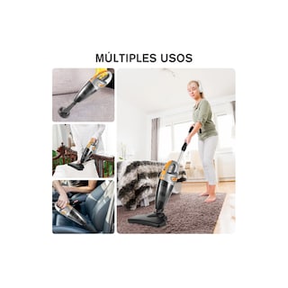 Foto 3 | Foto 3 | Aspiradora Inalámbrica Malubero color Negro de Mano Portátil Dos en Uno