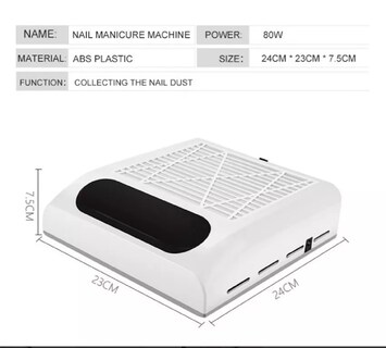 Foto 3 | Foto 3 | Colector De Polvo Al Vacío De Gran Potencia Blanco