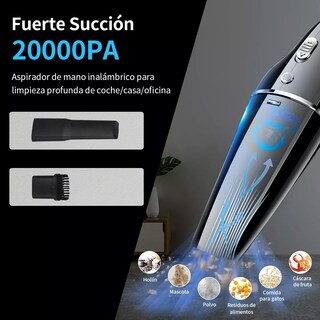 Foto 2 | Foto 2 | Aspiradora De Mano Portátil Inalámbrica Electrodomestico Eo Safe Imports Esi-15117 Negro