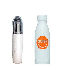 Foto 1 | Foto 1 | Aspiradora Inalámbrica De Mano Para Auto Portátil + Gratis Termo Güish De Regalo