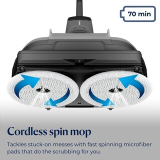 Foto 2 | Foto 2 | Fregona Giratoria Inalámbrica Para Suelos Duros Y Aspiradora Bissell Spinwave - Venta Internacional.