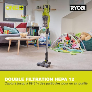 Foto 5 | Foto 5 | Aspirador De Suelo Inalámbrico Ryobi 18v One+ Rsv18-0 Verde - Venta Internacional.