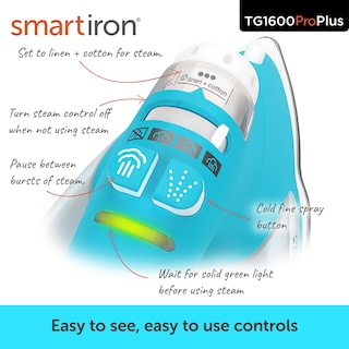 Foto 5 | Foto 5 | Plancha Iron Oliso Tg1600 Pro Plus 1800 W con Elevador Automático Turquesa - Venta Internacional