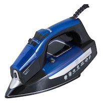 Plancha Vapor Koblenz Monitorea Temperatura Pantalla Led Azul