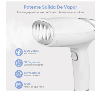 Foto 3 | Foto 3 | Plancha de Vapor Portátil 100 ml