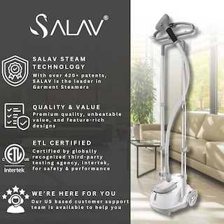 Foto 3 | Foto 3 | Vaporizador De Ropa Salav Gs45-dj Professional 1500w Plateado - Venta Internacional.