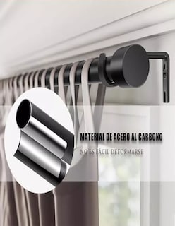 Foto 4 | Foto 4 | Cortineros De Metal Ajustable + Termo De Agua Güish