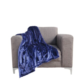 Foto 1 | Foto 1 | Frazada Térmica Sherpa Mink Azul