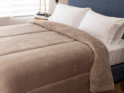Foto 3 | Foto 3 | Cobertor Dormireal Liso color Beige Mega King Size
