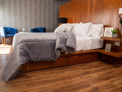 Foto 6 | Foto 6 | Cobertor Dormireal Liso Gris Matrimonial