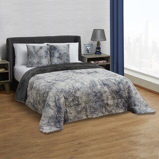 Foto 2 | Foto 2 | Cobertor Matrimonial Elefantito Hogar Térmico Bison Gris