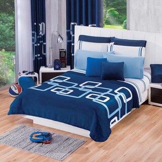 Foto 2 | Foto 2 | Cobertor Ultrasuave Concord Edimburgo Cama King Size Azul