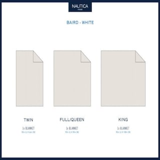 Foto 7 | Foto 7 | Venta Internacional-Cobija Nautica Blanca para Cama