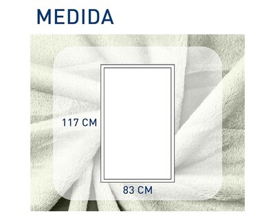 Foto 4 | Foto 4 | Cobija Bluelander Beige 100% Poliéster 117 x 83 cm para Bebé