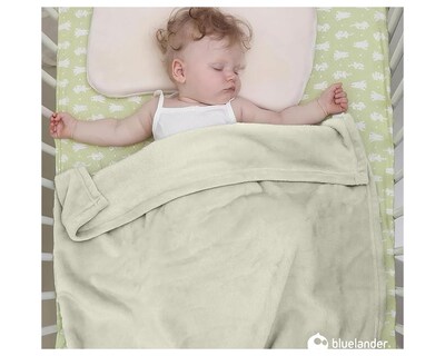 Foto 6 | Foto 6 | Cobija Bluelander Beige 100% Poliéster 117 x 83 cm para Bebé