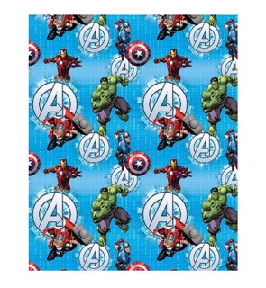 Foto 3 | Foto 3 | Frazada Infantil Avengers Extra Suave 127x152cm Azul