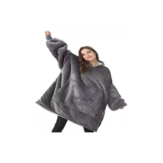 Foto 1 | Foto 1 | Sudadera Con Capucha, Manta Polar, Polerones Con Marco Marrón - Venta Internacional.