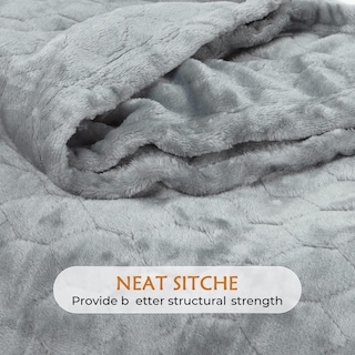 Foto 5 | Foto 5 | Manta Polar Toonow, Supersuave Y Acogedora, 130 X 150 Cm, Color Gris Claro - Venta Internacional.