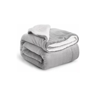 Foto 1 | Foto 1 | Manta Sherpa Polar Thermal de 2 Plazas Gris - Venta Internacional