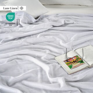 Foto 3 | Foto 3 | Manta Lane Linen Cooling, Tamaño Doble, Ligera, Para Verano - Venta Internacional.