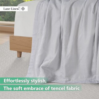 Foto 4 | Foto 4 | Manta Lane Linen Cooling, Tamaño Doble, Ligera, Para Verano - Venta Internacional.