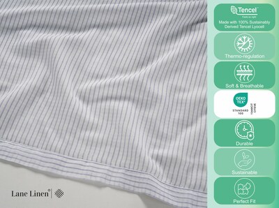 Foto 6 | Foto 6 | Manta Lane Linen Cooling, Tamaño Doble, Ligera, Para Verano - Venta Internacional.