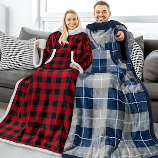 Foto 4 | Foto 4 | Manta Portátil Pavilia De Forro Polar Sherpa De Primera Calidad Para Mujer - Venta Internacional.