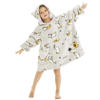 Foto 2 | Foto 2 | Sudadera Portátil Con Capucha Three Poodle Over-size Sherpa - Venta Internacional.