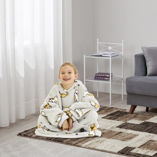 Foto 4 | Foto 4 | Sudadera Portátil Con Capucha Three Poodle Over-size Sherpa - Venta Internacional.