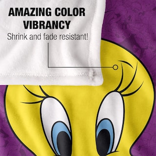Foto 4 | Foto 4 | Manta Looney Tunes Tweety Bird Silky Touch De 50 X 60 Pulgadas - Venta Internacional.