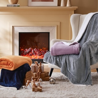 Foto 7 | Foto 7 | Manta Bedsure Sherpa De Forro Polar Para Sofá, 130 X 150 Cm, Color Gris - Venta Internacional.